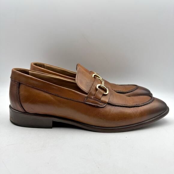 Bruno Magli Mens Alessandro Loafers US 11 M EU 44 Brown Leather GUC main image 11